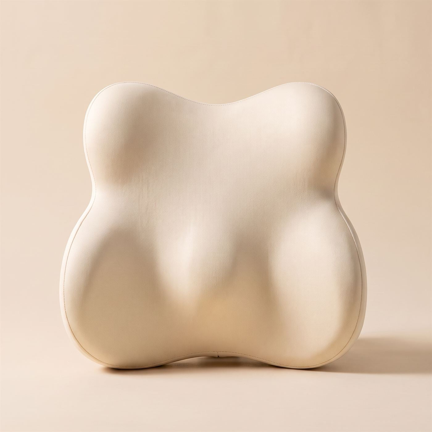 Front view of the pillow with width and height measurements